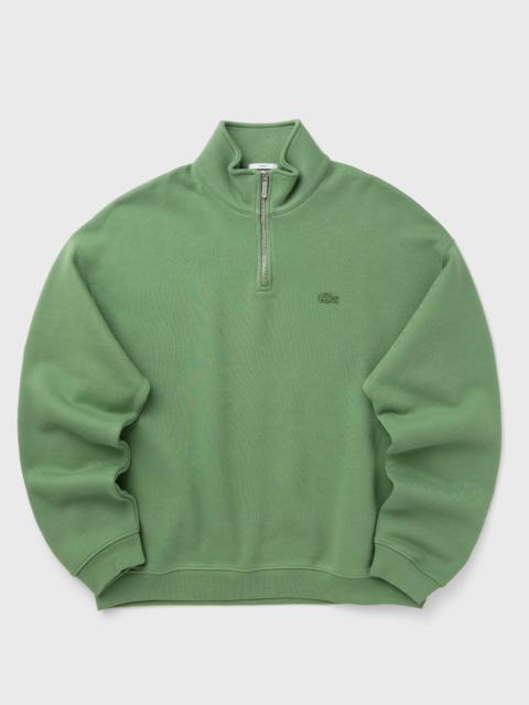 LACOSTE Heavy Fleece Zipper Neck Sweatshirt