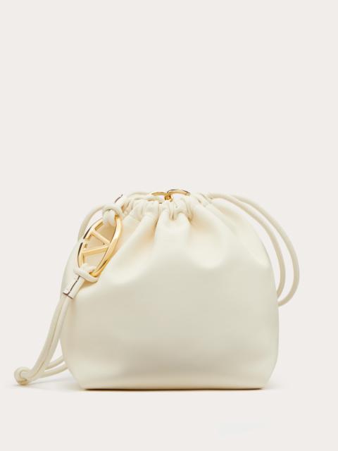 Valentino VLOGO POUF NAPPA LEATHER POUCH