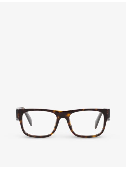 Prada Prada PR 22ZV pillow-frame acetate glasses