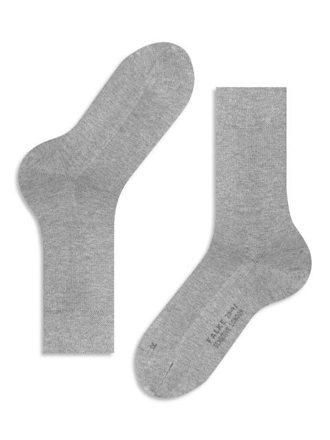 FALKE Sensitive London Cotton Blend Solid Socks