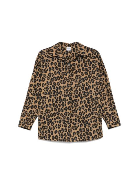 Aspesi animal-print shirt