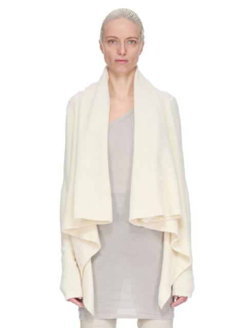 Rick Owens draped open-front cardigan