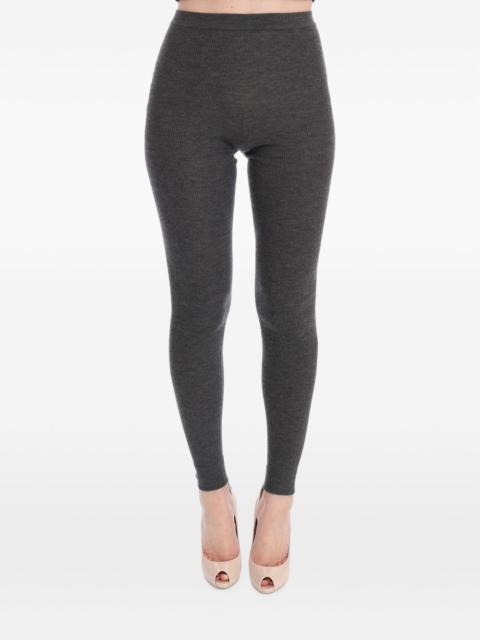 Dolce & Gabbana ribbed-knit trousers
