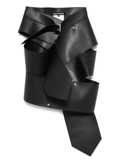 Junya Watanabe asymmetric midi skirt