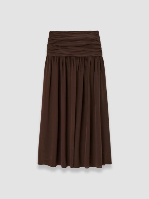 JOSEPH Bex Crepe de Soie Silk Skirt