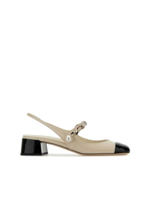 Miu Miu 35mm pearl-embellished pumps