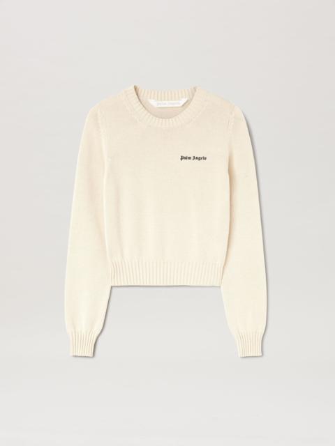 Palm Angels Logo Cotton Sweater