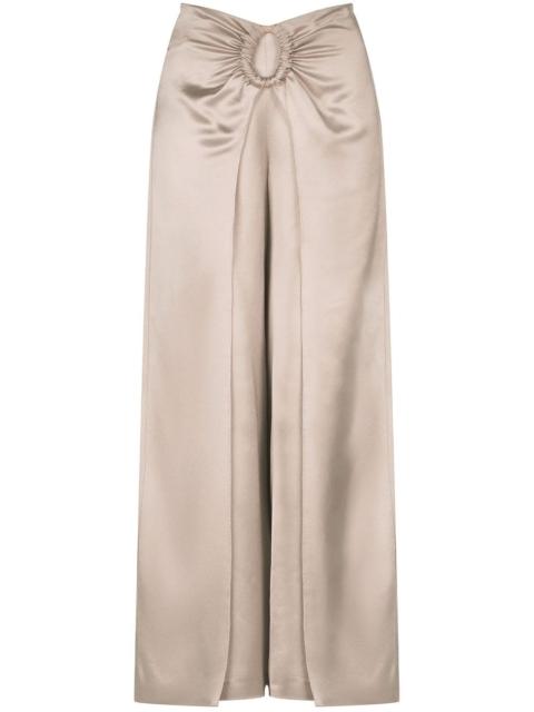 SILVIA TCHERASSI Belma high-waist palazzo trousers
