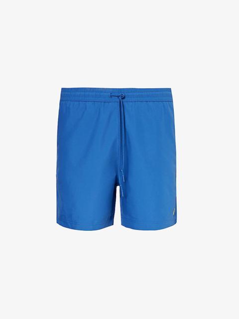 Carhartt Chase brand-patch swim shorts