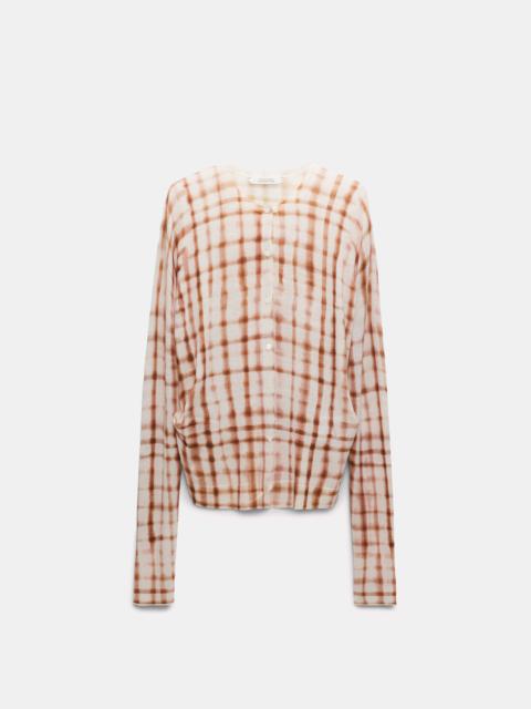 DOROTHEE SCHUMACHER DELICATE STATEMENTS cardigan check