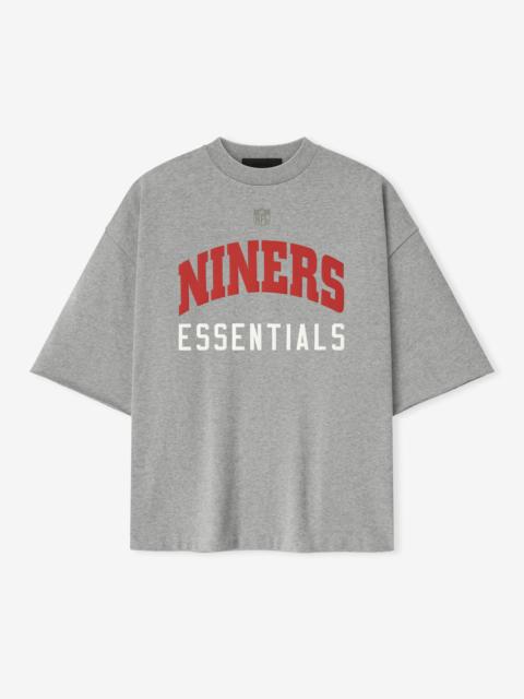 ESSENTIALS Forty Niners 90s 3/4 Sleeve Football Tee
