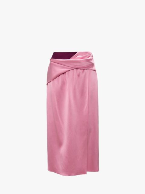 JW Anderson TWISTED MIDI SKIRT