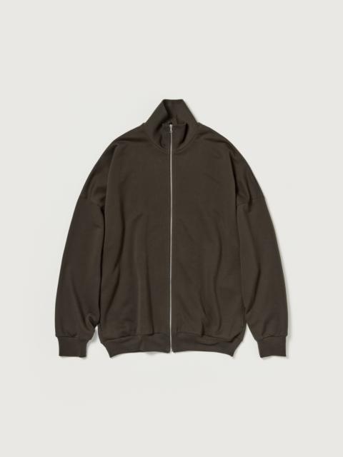 AURALEE SUPER HIGH GAUGE SWEAT ZIP BLOUSON