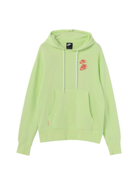 Nike Nike Alphabet Printing Sports Pullover Green DA0932-383