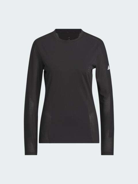 adidas Ultimate365 Tour Engineered Long Sleeve Slim Top