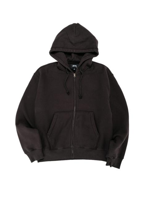 Stüssy Stüssy Cursive Applique Zip Hoodie Black