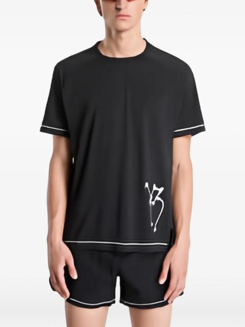 Y-3 Y-3 Y-3 Graphic Running Short Sleeve Tee