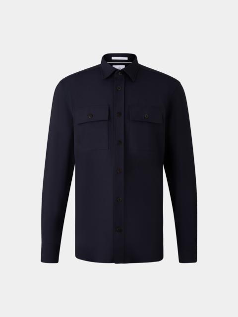 BOGNER Clive shirt in Navy blue