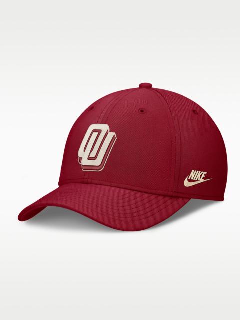Nike Oklahoma Legacy Rise Vintage Men's Nike Dri-FIT College Hat