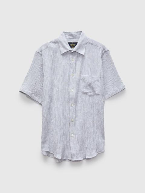 Portuguese Flannel Aaron Shirt in White