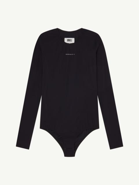 MM6 Maison Margiela High neck bodysuit