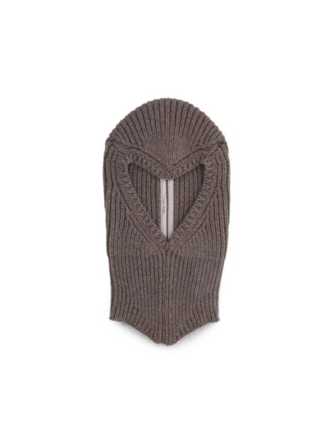 Rick Owens ribbed-knit balaclava