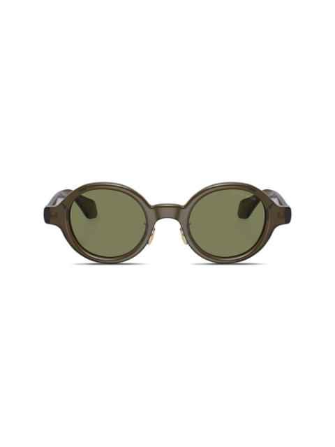 GIORGIO ARMANI round-frame sunglasses