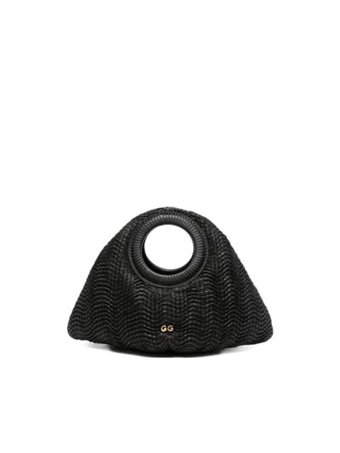 Cult Gaia Thais wave-textured top-handle tote bag