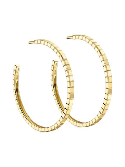 Chopard Women's Ice Cube 18K Yellow Gold Hoop Earrings - Yellow Gold