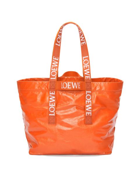 Loewe Fold Shopper in paper calfskin