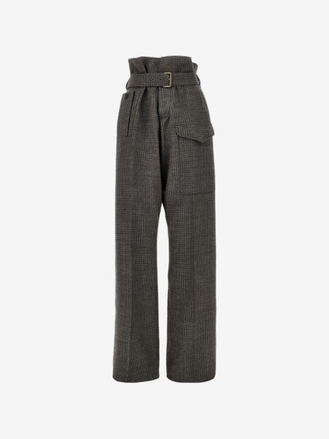 Etro belted trousers
