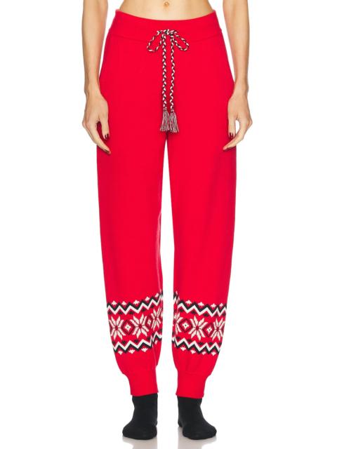 THE UPSIDE Apru00E8s Ski Keystone Jojo Knit Jogger