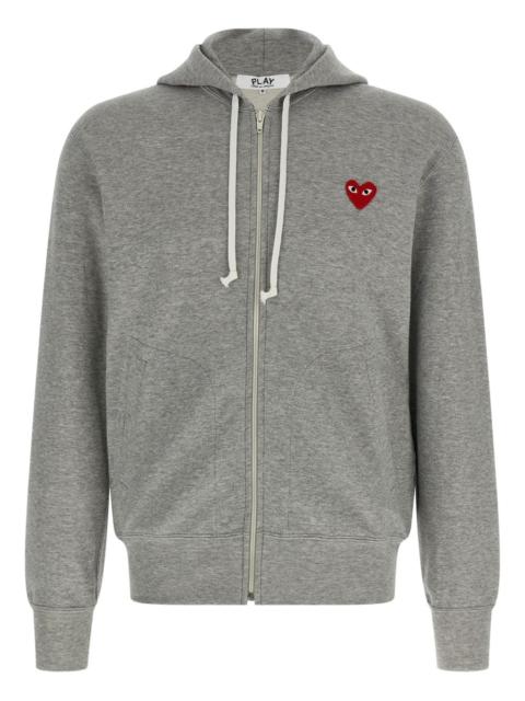 Comme des Garçons PLAY logo-detail zip hoodie
