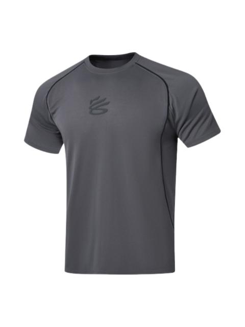 Li-Ning Li-Ning x Curry China Tour T-Shirt 'Grey' ATSWB49-2