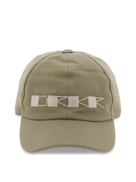 Rick Owens DRKSHDW Embroidered baseball cap Drkshdw