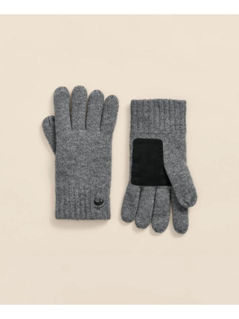 Brooks Brothers Cashmere Leather Gloves