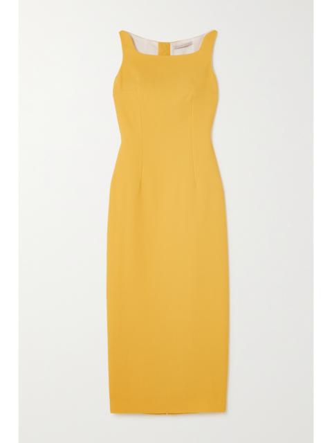 EMILIA WICKSTEAD Cleo Open-back Cloqué Midi Dress