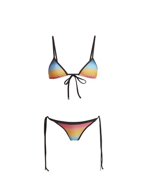 THE ATTICO MULTICOLOR BIKINI