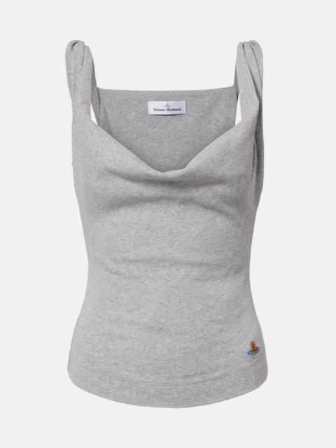 Vivienne Westwood Anna cotton-blend jersey tank top