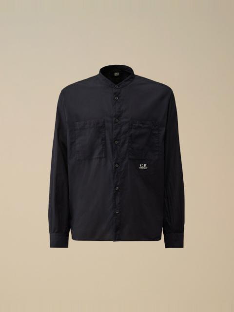 C.P. Company Light Mussola Banded Collar Shirt