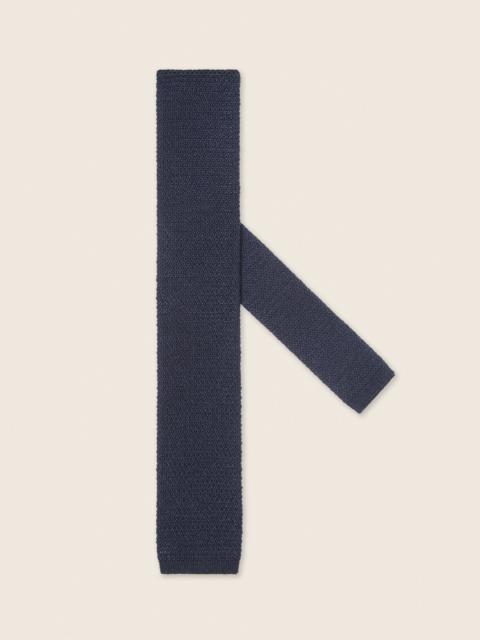 ZEGNA NAVY BLUE OASI LINO TIE