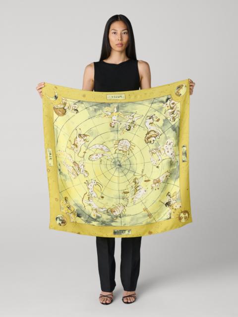 DIANE VON FURSTENBERG Zodiac Flag Scarf