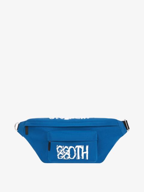 Givenchy ESSENTIEL U BUM BAG IN GIVENCHY GOTH CANVAS