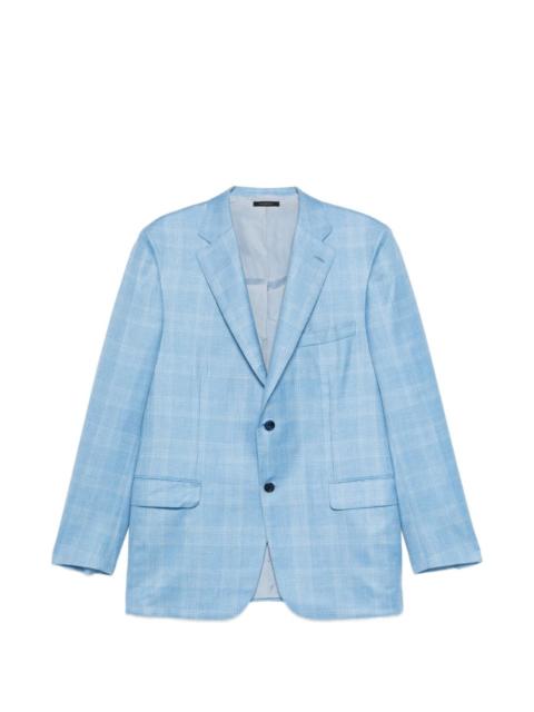 Brioni Ravello check-pattern jacket