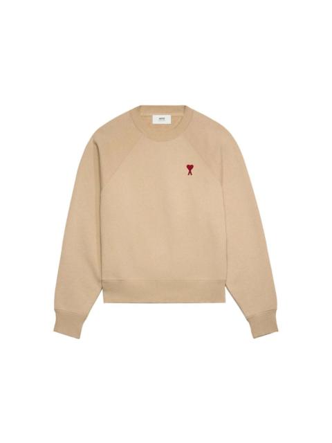 AMI Paris Ami Paris Ami De Coeur Crewneck Champagne