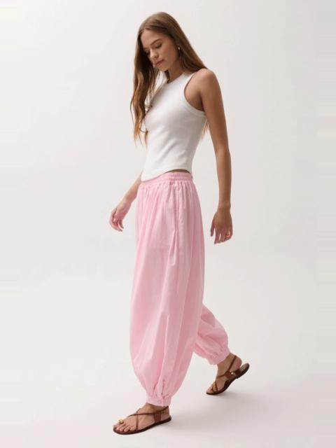 PISTOLA LIYA POPLIN BALLOON PANT - ROSETTE