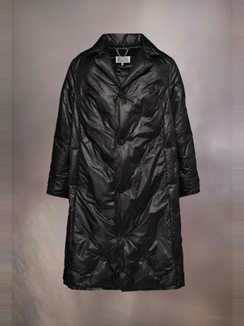 Padded nylon coat