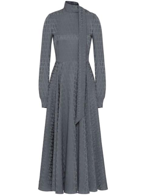 Valentino Iconograph print midi dress