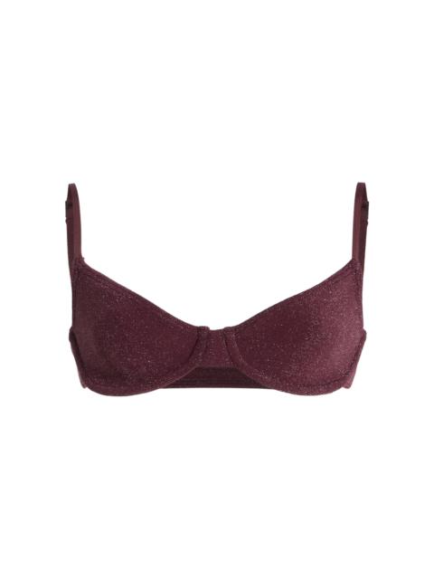 bond-eye Gracie Balconette Bikini Top purple