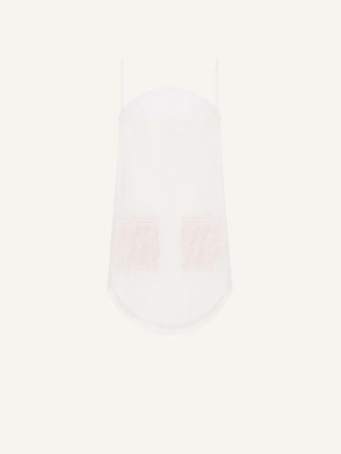 courrèges CIRCLE LACE DRESS